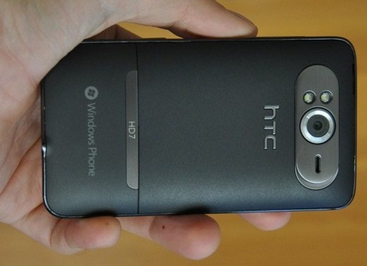 HTC hd7 задняя панель