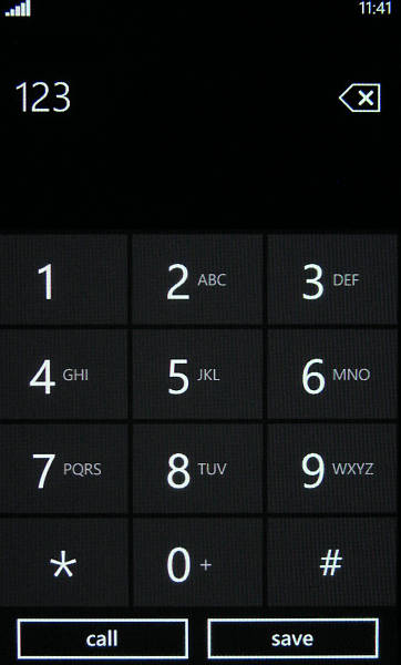 телефонная функция в windows phone 7 обзор, качество передачи речи