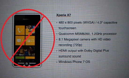 xperia wp7