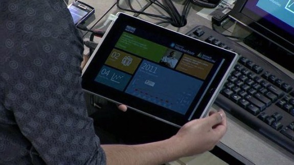Концепт планшета с Windows 8 от Microsoft