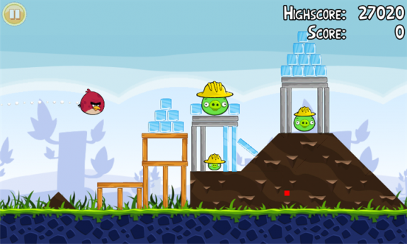 Обзор Angry Birds Windows Phone