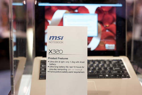 MSI X-Slim x320