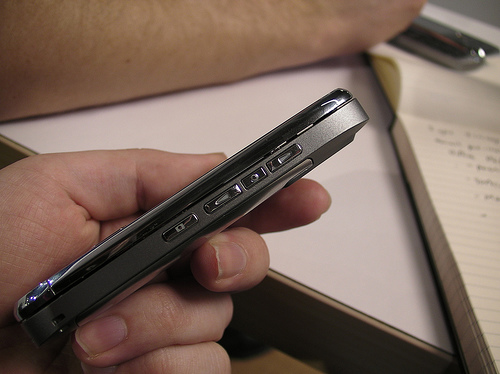 Nokia e75 вид сбоку