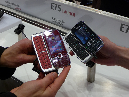 передача данных Nokia e75
