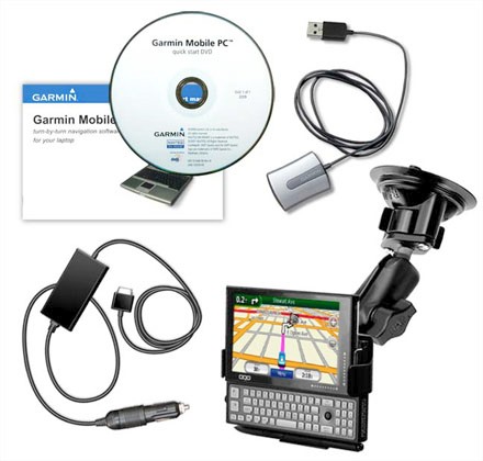 OQO model 02 Garmin GPS