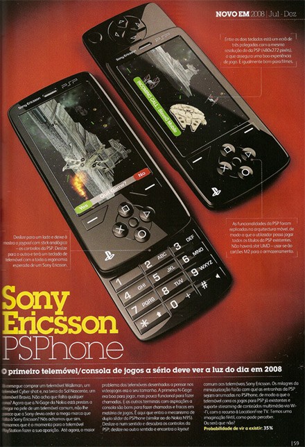 sony ericsson psphone